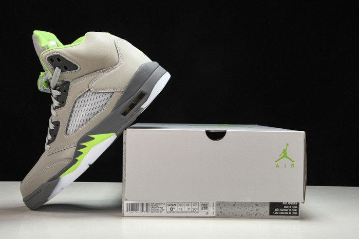air jordan 5 green bean 2022 dm9014-003