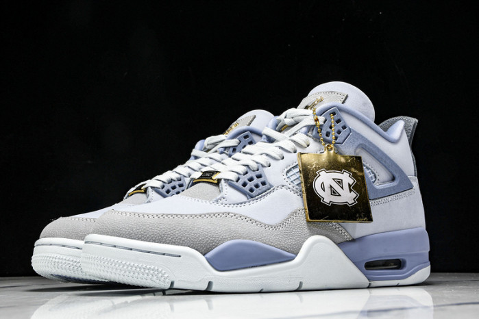 Jordan 4 Retro NCAA UNC Tar heels PE HV9204-407