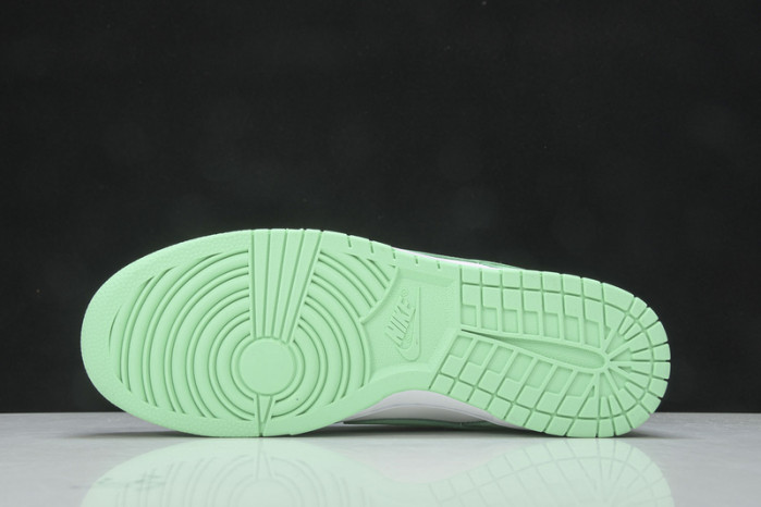 nike dunk low green glow - dd1503-105