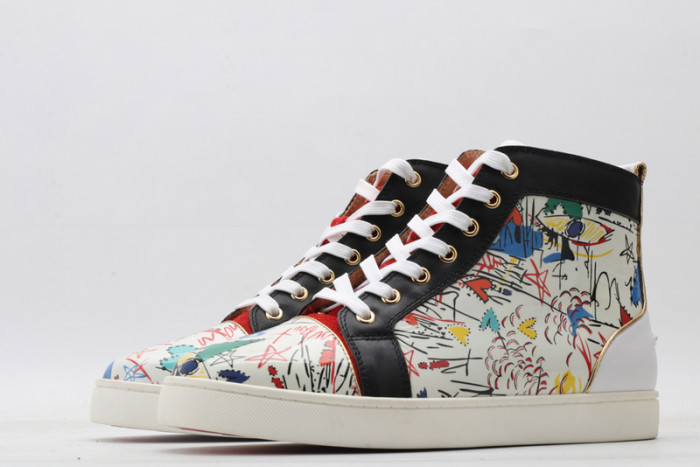 Ch**an louboutin sneakers kickze cl-2