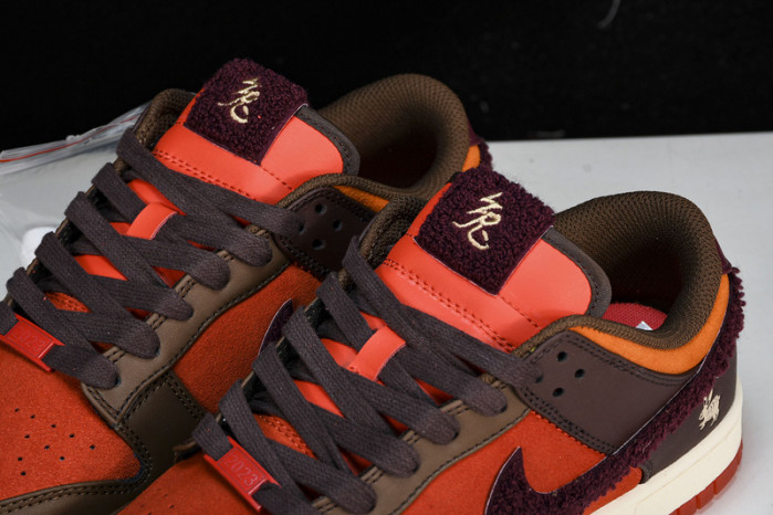 nike dunk low retro prm year of the rabbit light crimson fd4203-661