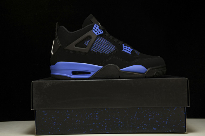 air jordan 4black game royal ct8527-017