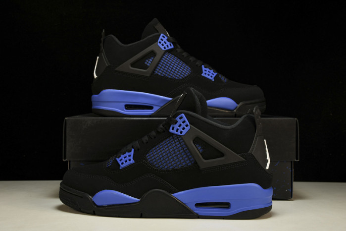 air jordan 4black game royal ct8527-017
