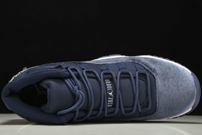 air jordan 11 wmns "midnight navy" ar0715-441