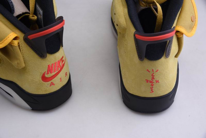 travis scott air jordan 6 yellow - cn1084-300