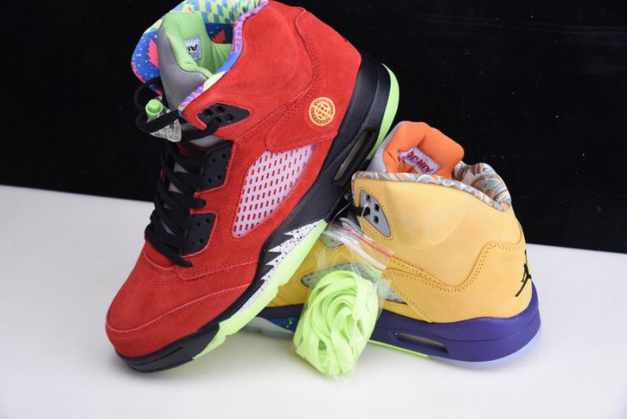 air jordan 5 solar orange what the cz5725-700