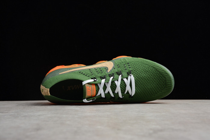 dragon ball S*per x nike air vapormax flyknit 2018 dark green/light brown mens aa3858-101