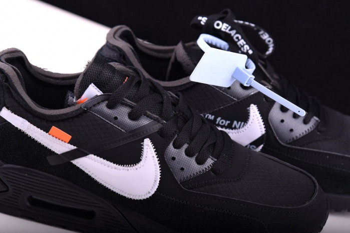 of nike air max 90 black cone white aa7293-001