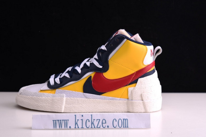 nike blazer high sacai snow beach - bv0072-700