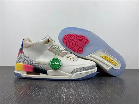 Unisex Jordan 3 Retro SP J Balvin FN0344- 3817