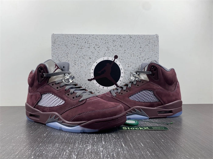 QuickDry Jordan 5 Retro Burgundy DZ4131- 3976