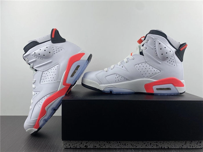 Jordan 6 Retro Infrared White 384664- TechFriendly 4029