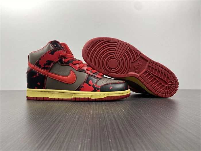Nike Dunk High 1985 Red Acid Wash DD9404- Seasonal 4779