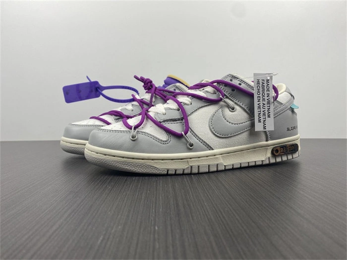 Nike Dunk Low Off-White Lot 28 DM1602- Durable 5074