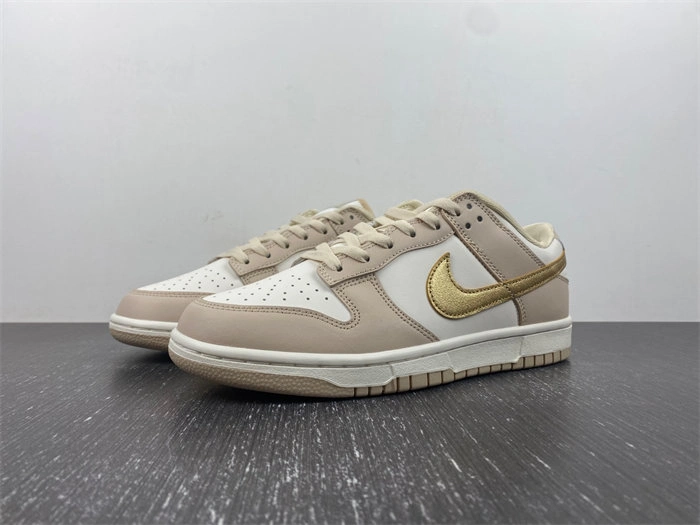 Supportive Nike Dunk Low Phantom Metallic Gold DX5930- 4594