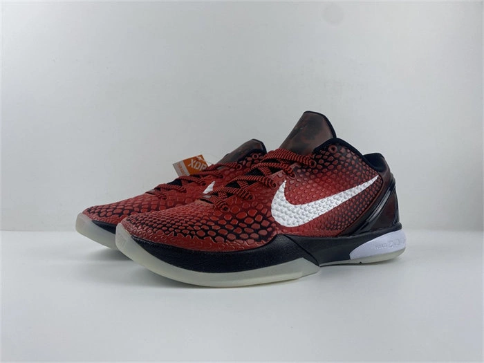 Nike Kobe 6 ASG West Challenge Red 448693- ComfortFit 5000