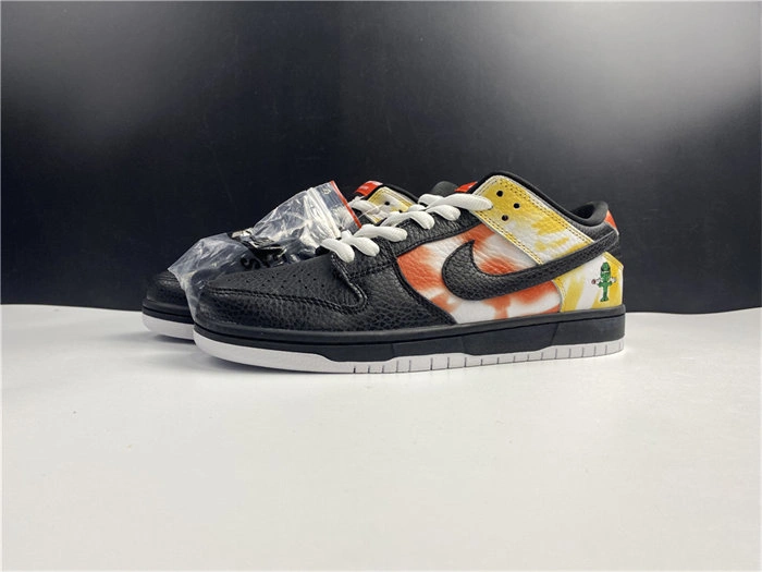 MoistureWicking Nike SB Dunk Low Raygun Tie-Dye Black BQ6832- 4903